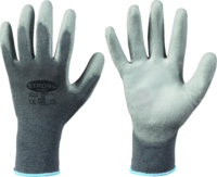 Feinst-Strick-Handschuh Rein II grau