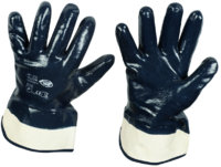 Nitril-Handschuh blau vollbeschichtet