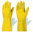 Latex-Handschuh "Haushalt" gelb