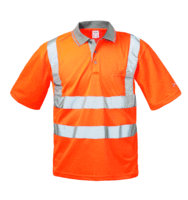 Warnschutz-Poloshirt orange EN 471 Kl. 2