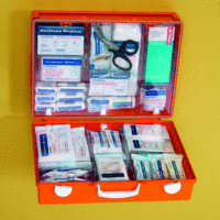 Erste-Hilfe-Koffer gefüllt DIN 13 169 erweitert