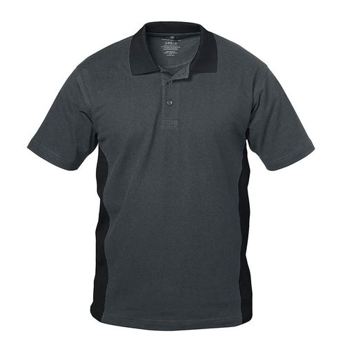 Polo-Shirt Elysee Granada grau-schwarz